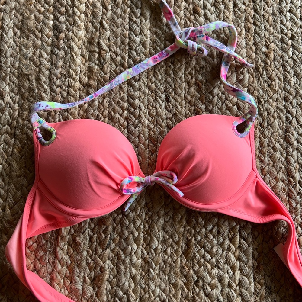 Coral Pink Victoria’s Secret Bathing Suit Top